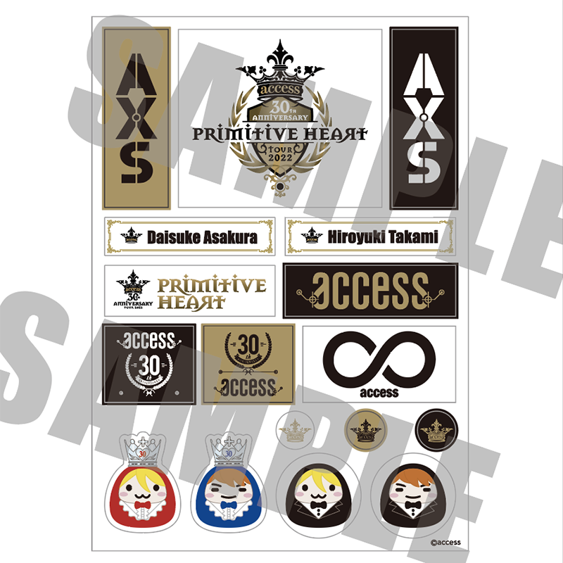 ステッカー（受付期間：～4/2） – access OFFICIAL GOODS ONLINE STORE